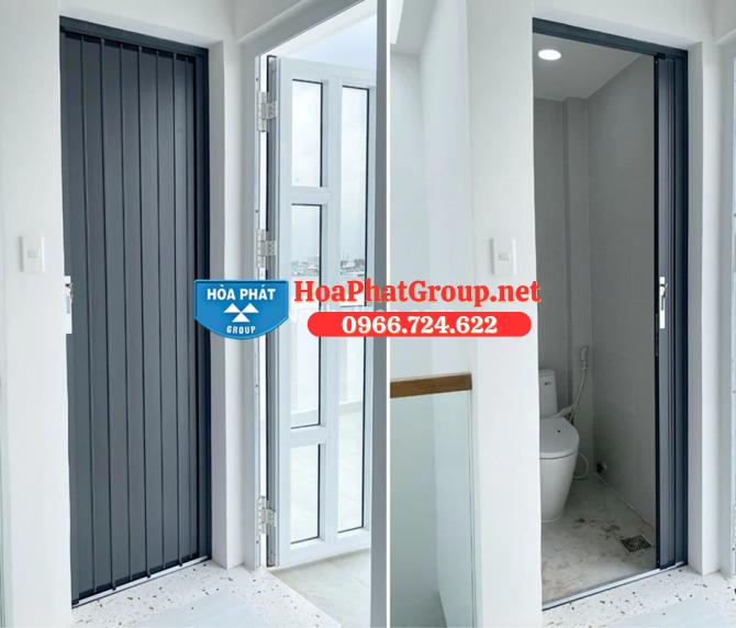 Cửa Nhôm Xếp Nhà Vệ Sinh Chịu Nước Cửa Nhôm Xếp Nhà Vệ Sinh Chịu Nước
