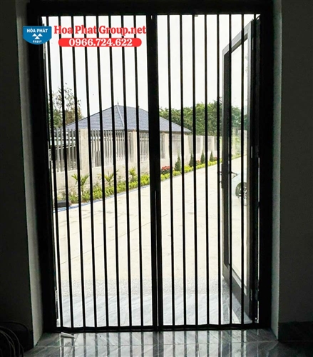 Cửa Xếp Lá Nhôm Chống Muỗi Chuột Chó Mèo Cửa Xếp Lá Nhôm Chống Muỗi Chuột Chó Mèo