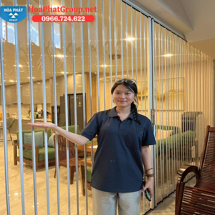 Cửa Xếp Lá Nhựa Trong Suốt Ngăn Lạnh Giá Rẻ Cửa Xếp Lá Nhựa Trong Suốt Ngăn Lạnh Giá Rẻ