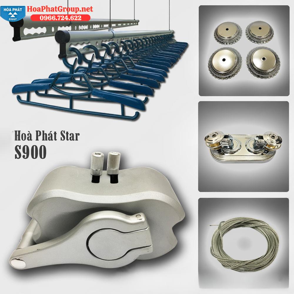 Giàn Phơi Thông Minh Chống Rối Hòa Phát S900 Màu Bạc Giàn Phơi Thông Minh Chống Rối Hòa Phát S900 Màu Bạc