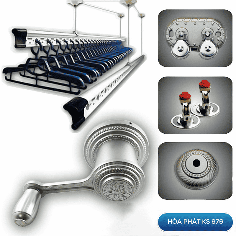 Giàn Phơi Thông Minh Hòa Phát Ks 976 Giàn Phơi Thông Minh Hòa Phát Ks 976